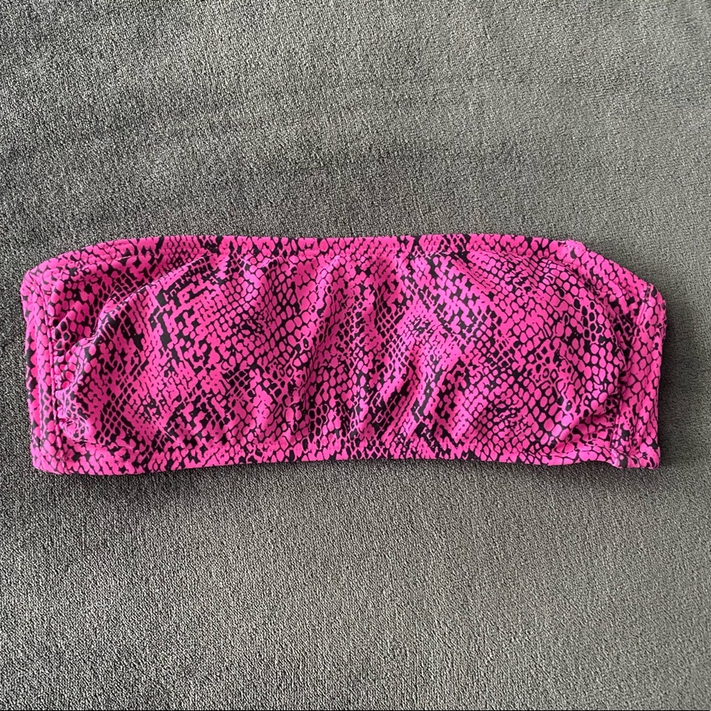 Bandeau Swim Top w/ removable straps